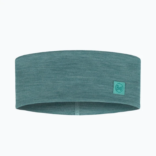 Zdjęcie produktu Opaska na głowę BUFF Merino Wide solid pool Niebieski