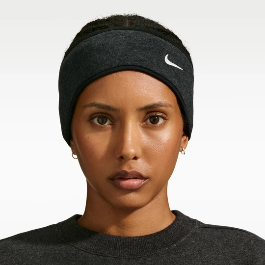Zdjęcie produktu Opaska na głowę Nike Studio Fleece - Czerń