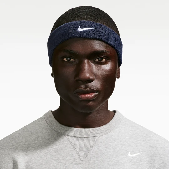 Zdjęcie produktu Opaska na głowę Nike Swoosh Classic - Niebieski