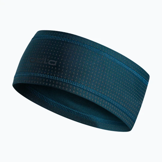 Zdjęcie produktu Opaska na głowę ODLO Polyknit Warm Reflective Headband reflecting pond Niebieski