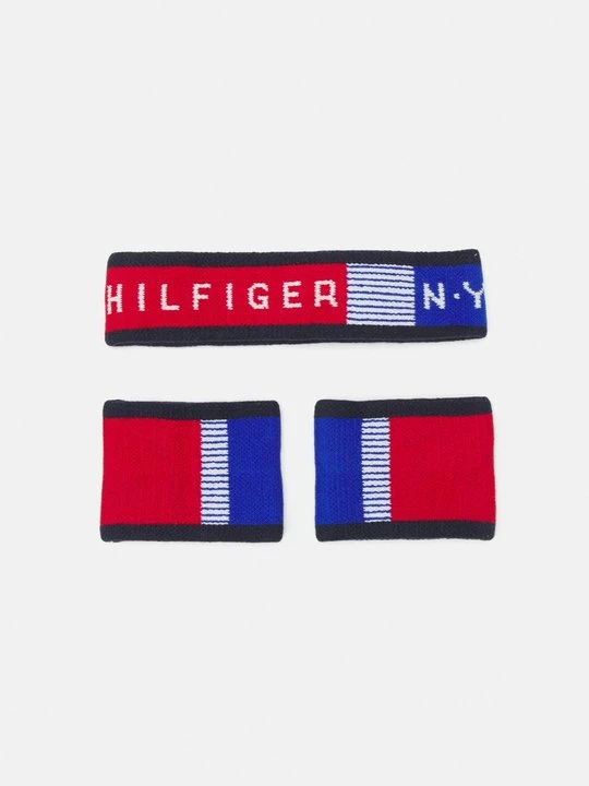 Zdjęcie produktu Opaska z froty Tommy Hilfiger mleczny