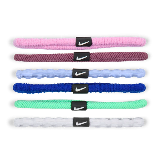 Zdjęcie produktu Opaski do włosów Nike Flex (6 szt.) - Różowy