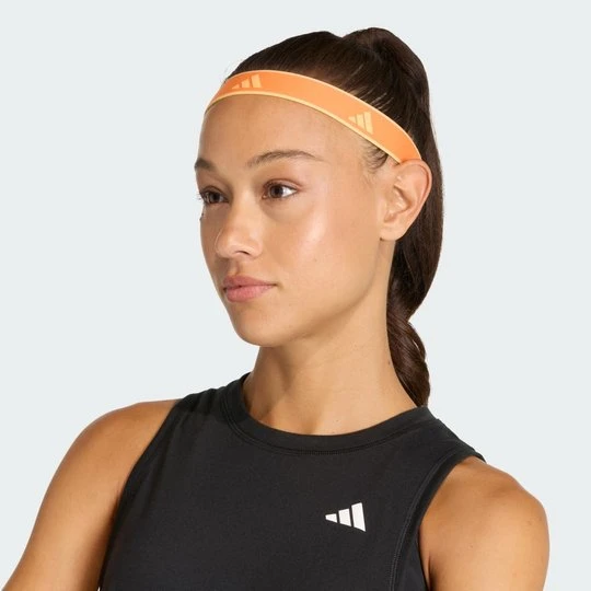 Zdjęcie produktu Opaski na głowę Multiple Width Training 3 Per Pack Adidas pomarańczowy