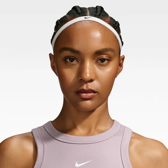 Zdjęcie produktu Opaski na głowę Nike Flex (6 szt.) - Biel
