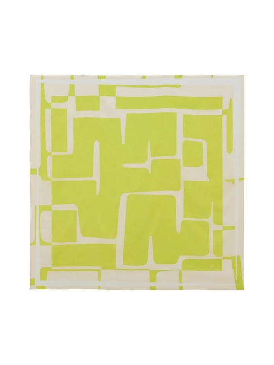 Zdjęcie produktu OPUS Chusta w kolorze zielonym - 120 x 120 cm rozmiar: onesize