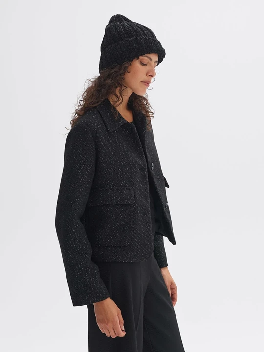 Zdjęcie produktu OPUS Czapka beanie w kolorze czarnym rozmiar: onesize