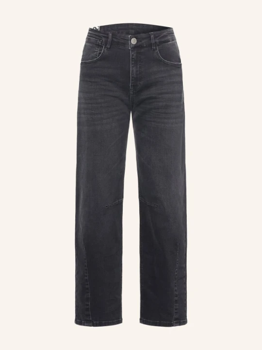 Zdjęcie produktu Opus Dżinsy Typu Barrel Lissie Boldy grau 70393 dark grey