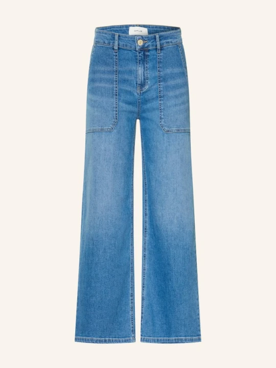 Zdjęcie produktu Opus Dżinsy Z Szerokimi Nogawkami Miva blau 70389 mid blue