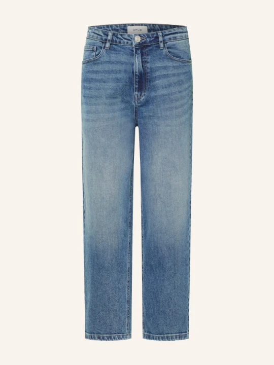 Zdjęcie produktu Opus Jeansy Typu Barrel Maxie Horizon blau 70416 mid blue