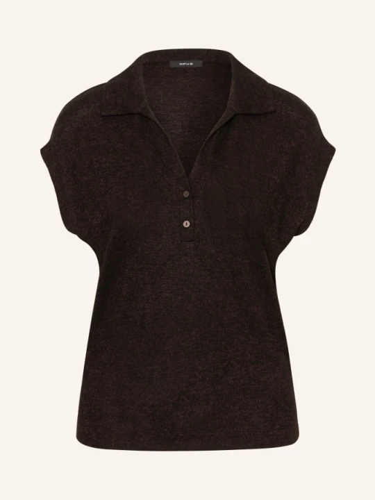 Zdjęcie produktu Opus Koszulka Sohani braun CIEMNOBRĄZOWY