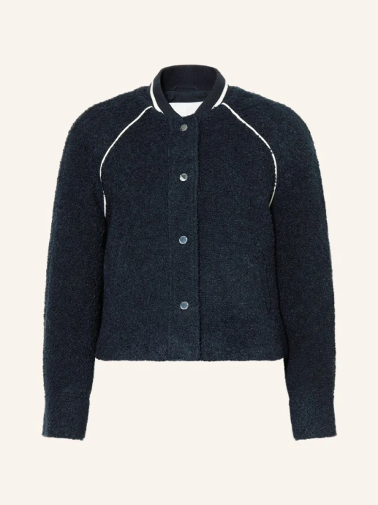 Zdjęcie produktu Opus Kurtka Bouclé Hirona blau GRANATOWY