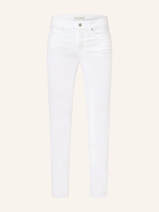 Zdjęcie produktu Opus Pants Jeansy Straight Melly Base weiss BIAŁY