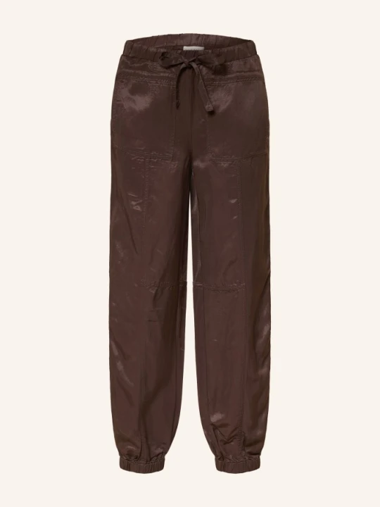 Zdjęcie produktu Opus Pants Spodnie Mucia W Stylu Joggingowym braun CIEMNOBRĄZOWY