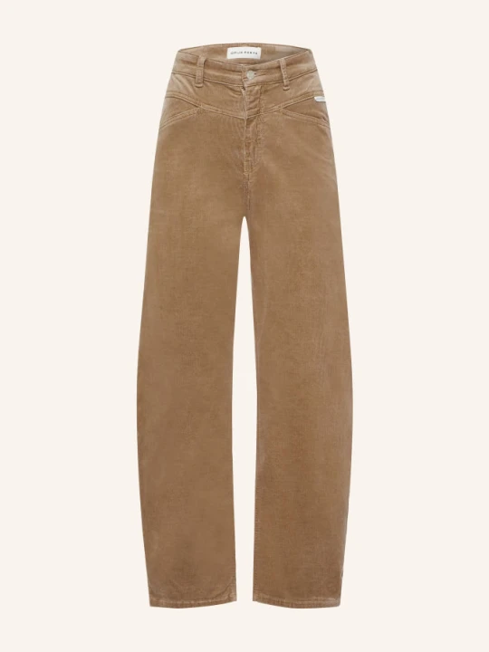 Zdjęcie produktu Opus Pants Spodnie Z Sztruksu Mari Cosmo beige