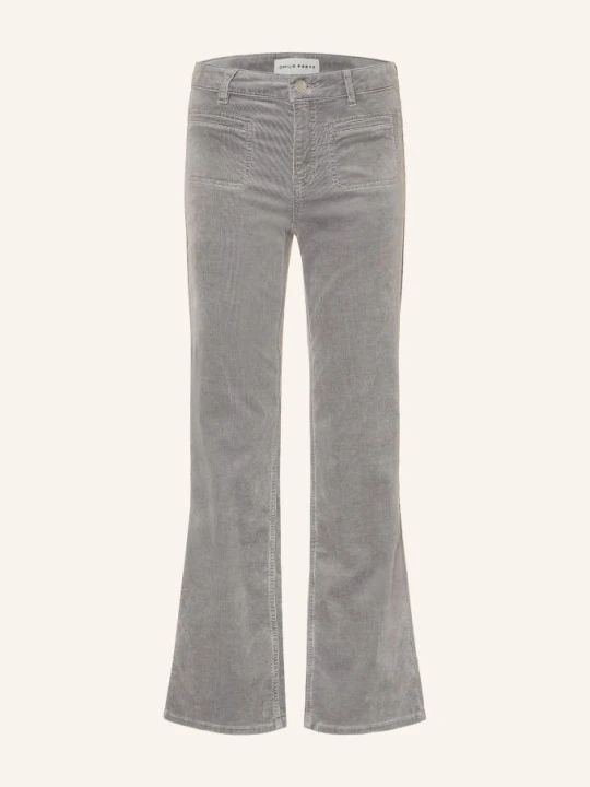 Zdjęcie produktu Opus Pants Spodnie Z Sztruksu Melly Fresh grau SZARY