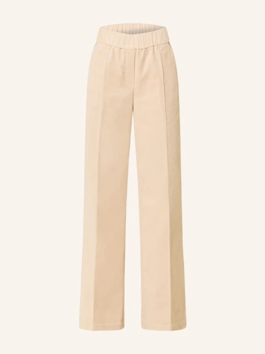 Zdjęcie produktu Opus Pants Spodnie Z Sztruksu Mucia beige
