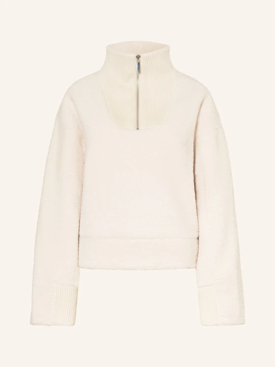 Zdjęcie produktu Opus Sweter Typu Troyer Z Pluszowego Materiału Gick beige