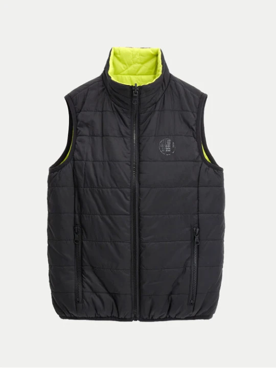 Zdjęcie produktu Original Marines Bezrękawnik DFP4080YM Czarny Regular Fit