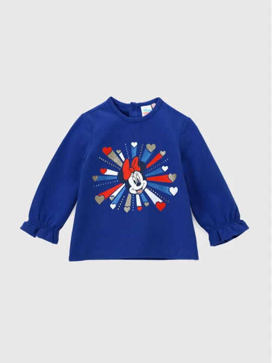 Zdjęcie produktu Original Marines Bluzka Myszka Minnie DCAV1432NF Niebieski Regular Fit