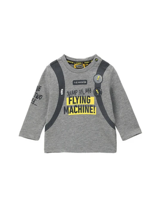 Zdjęcie produktu Original Marines Longsleeve DCA0707NM Szary Regular Fit