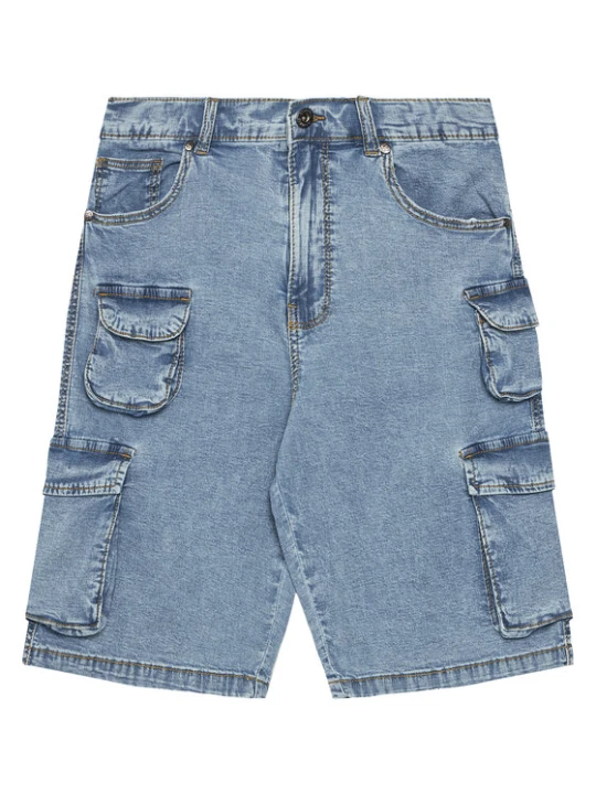 Zdjęcie produktu Original Marines Szorty jeansowe DFP4281YM Niebieski Regular Fit