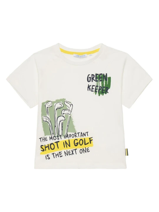 Zdjęcie produktu Original Marines T-Shirt DFP2094CM Biały Regular Fit