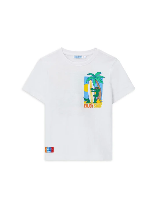 Zdjęcie produktu Original Marines T-Shirt DFP2213CM Biały Regular Fit