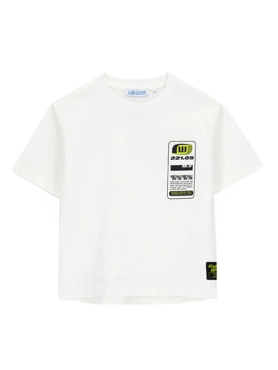 Zdjęcie produktu Original Marines T-Shirt DFP4036YM Biały Regular Fit