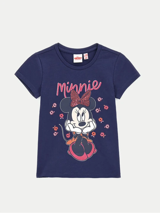 Zdjęcie produktu Original Marines T-Shirt DFPV3033CF Granatowy Regular Fit