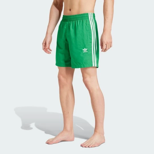 Zdjęcie produktu Originals Adicolor 3-Stripes Swim Shorts Adidas zielony