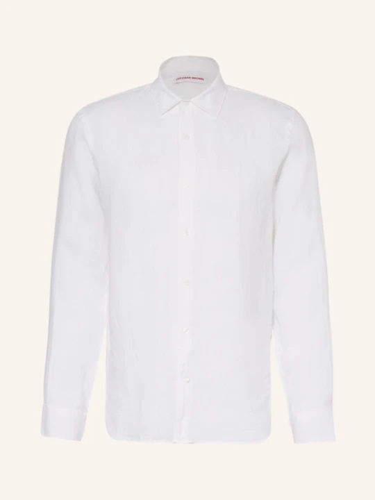Zdjęcie produktu Orlebar Brown Koszula Z Lnu Giles Tailored Fit weiss KREMOWY