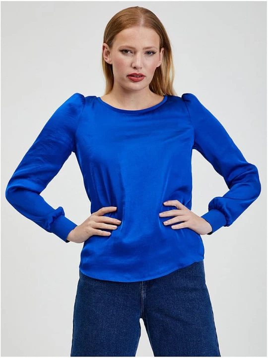 Zdjęcie produktu orsay Bluzka w kolorze niebieskim rozmiar: XS