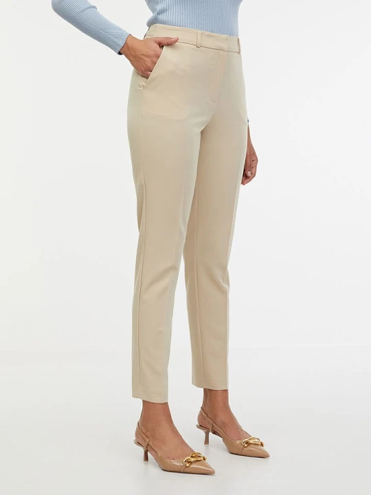 Zdjęcie produktu orsay Spodnie chino w kolorze beżowym rozmiar: 40