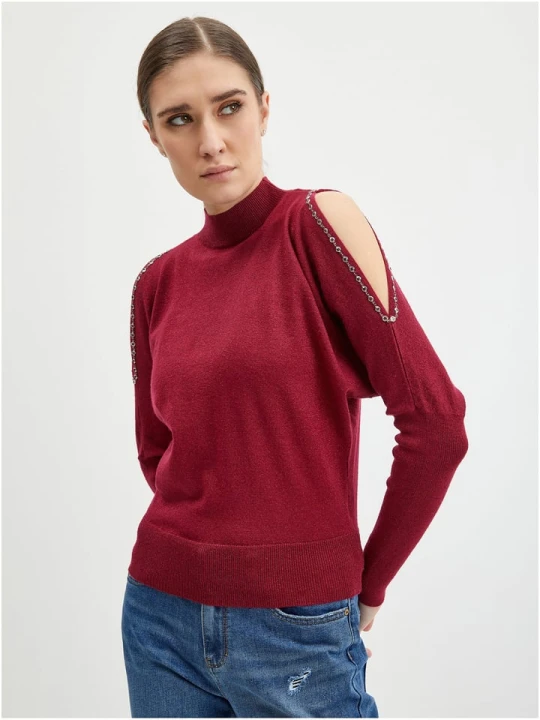 Zdjęcie produktu orsay Sweter w kolorze czerwonym rozmiar: XS