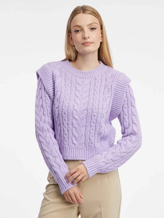Zdjęcie produktu orsay Sweter w kolorze lawendowym rozmiar: S