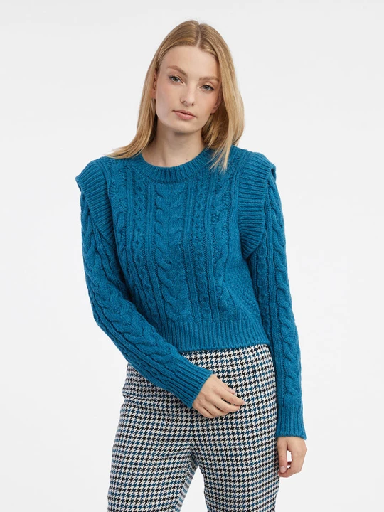 Zdjęcie produktu orsay Sweter w kolorze niebieskim rozmiar: L
