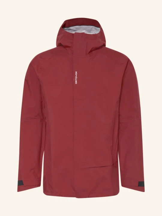 Zdjęcie produktu Ortovox Kurtka Typu Hardshell Seceda 3l rot CIEMNOCZERWONY