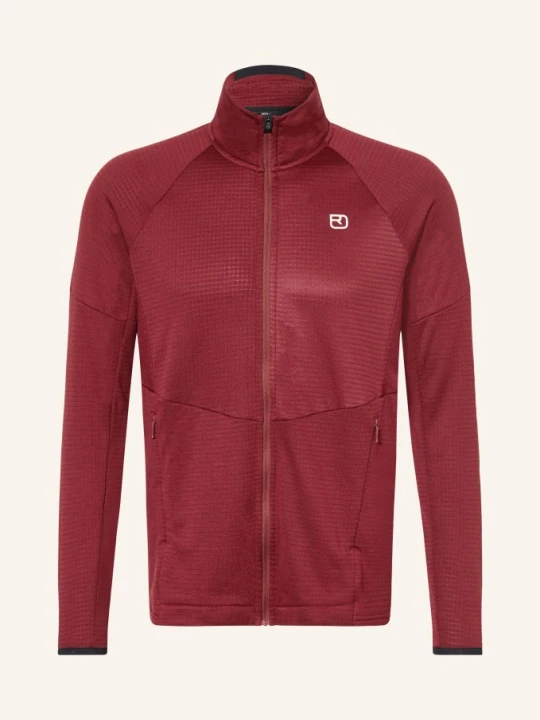 Zdjęcie produktu Ortovox Kurtka Warstwowa Fleece Light Grid rot CIEMNOCZERWONY