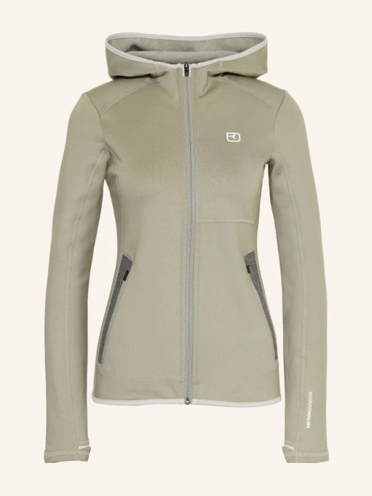 Zdjęcie produktu Ortovox Kurtka Z Polaru Fleece Hoody gruen ZIELONY