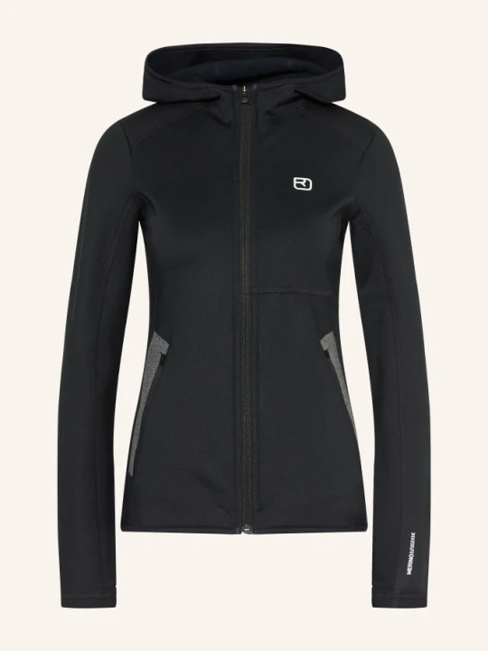 Zdjęcie produktu Ortovox Kurtka Z Polaru Fleece Hoody schwarz CZARNY