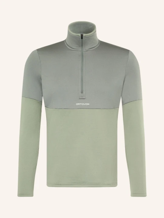 Zdjęcie produktu Ortovox Midlayer Light Zip Neck gruen