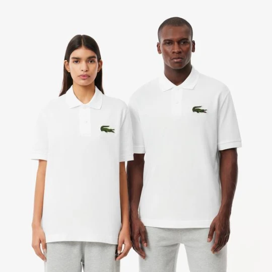 Zdjęcie produktu Oryginalna koszulka polo Lacoste L.12.12 Loose fit z krokodylem z lat 80.