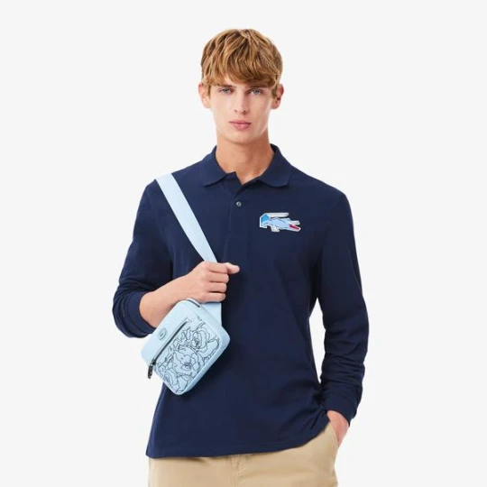 Zdjęcie produktu Oryginalna koszulka polo z długim rękawem L.12.12 Lacoste