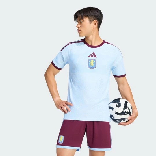 Zdjęcie produktu Oryginalna koszulka z trzeciego zestawu Aston Villa 26 / 27 Adidas Glow Blue