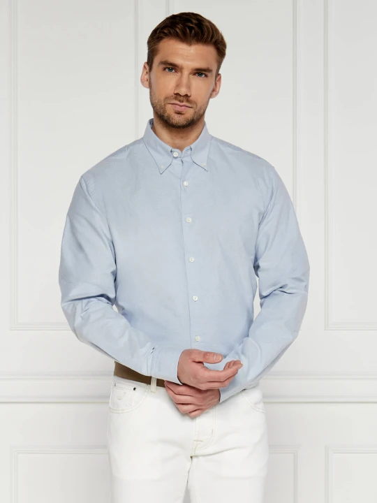 Zdjęcie produktu Oscar Jacobson Koszula Casual Oxford | Regular Fit niebieski