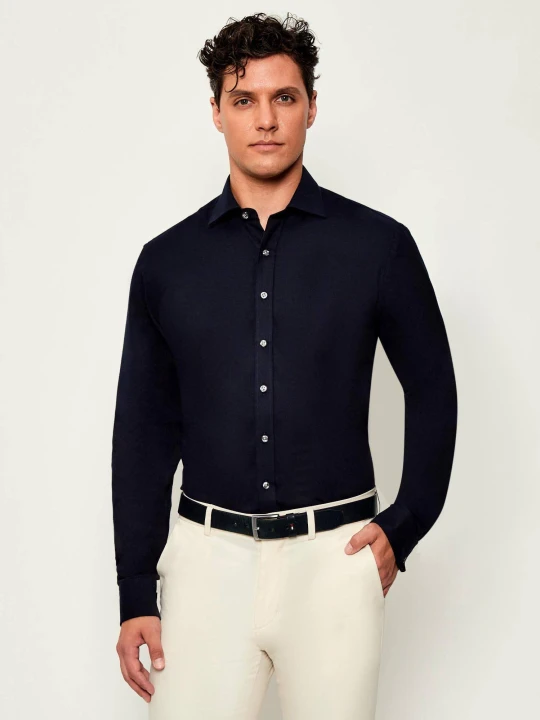 Zdjęcie produktu Oscar Jacobson Koszula | Regular Fit granatowy