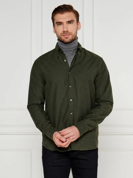 Zdjęcie produktu Oscar Jacobson Koszula | Regular Fit oliwkowy