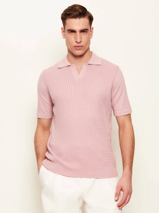 Zdjęcie produktu Oscar Jacobson Polo Alf | Regular Fit różowy