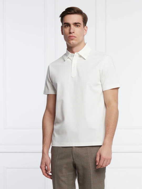 Zdjęcie produktu Oscar Jacobson Polo Wade | Regular Fit biały