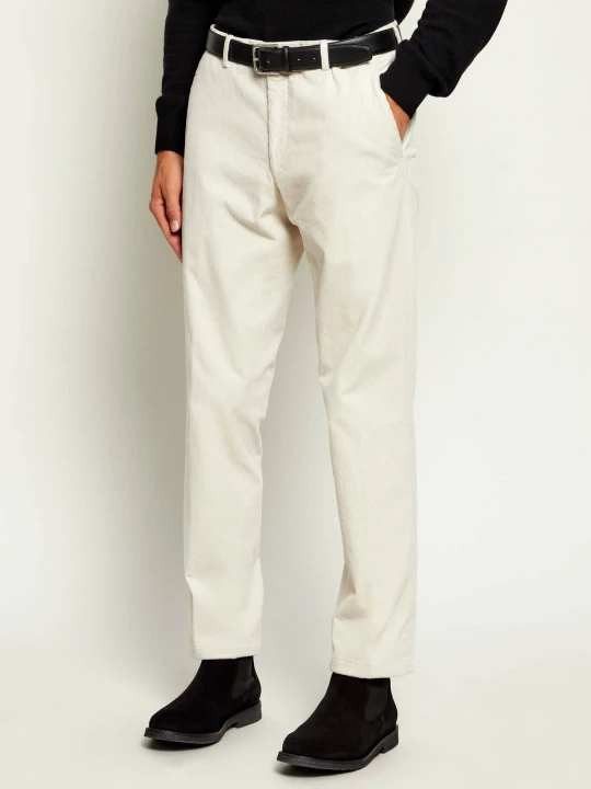 Zdjęcie produktu Oscar Jacobson Spodnie chino Dandy | Regular Fit | sztruks beżowy
